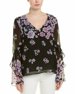 Nanette Lepore Silk Blouse Women Tops