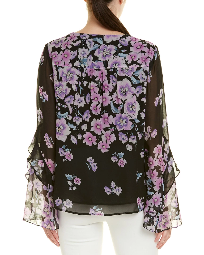 Nanette Lepore Silk Blouse Women Tops 4 Nanette Lepore Silk Blouse Women Tops - Image 2