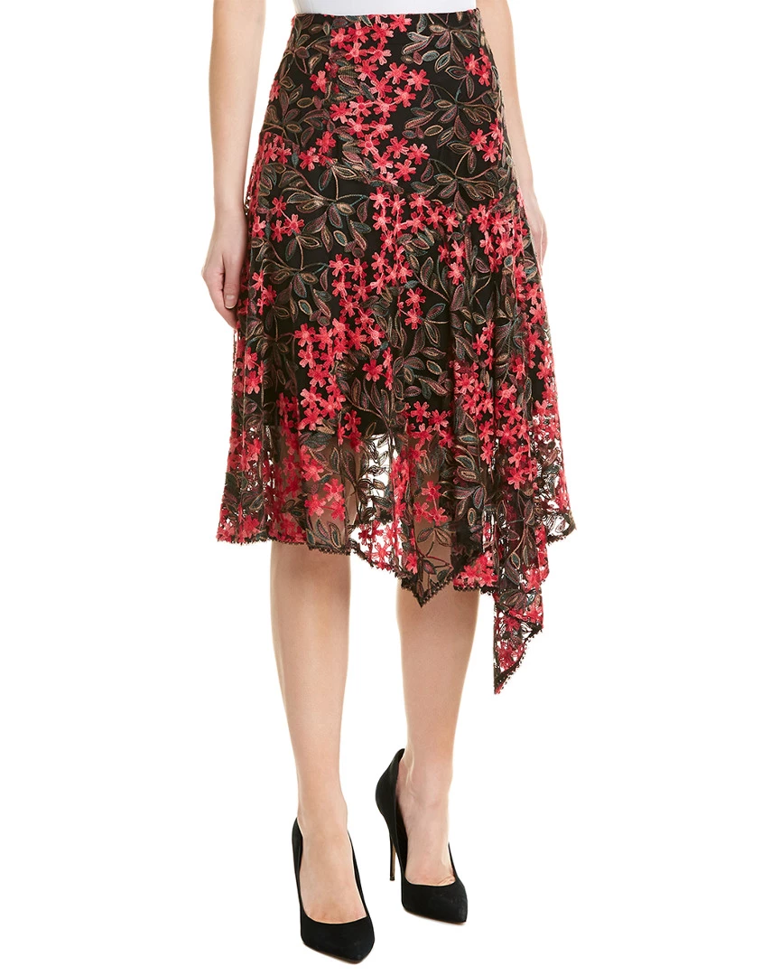 Nanette Lepore A-Line Skirt Women Skirts 3 Nanette Lepore A-Line Skirt Women Skirts