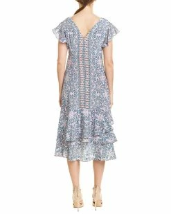 Nanette Lepore Silk Midi Dress Women Dresses -Nanette Lepore shop 1050234329 RLLZ 2