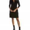 Nanette Nanette Lepore Mixed Media Shift Dress Women Dresses