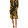 Nanette Nanette Lepore Chiffon Midi Dress Women Dresses