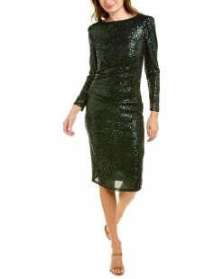 Nanette Lepore Sequined Midi Dress Women Dresses