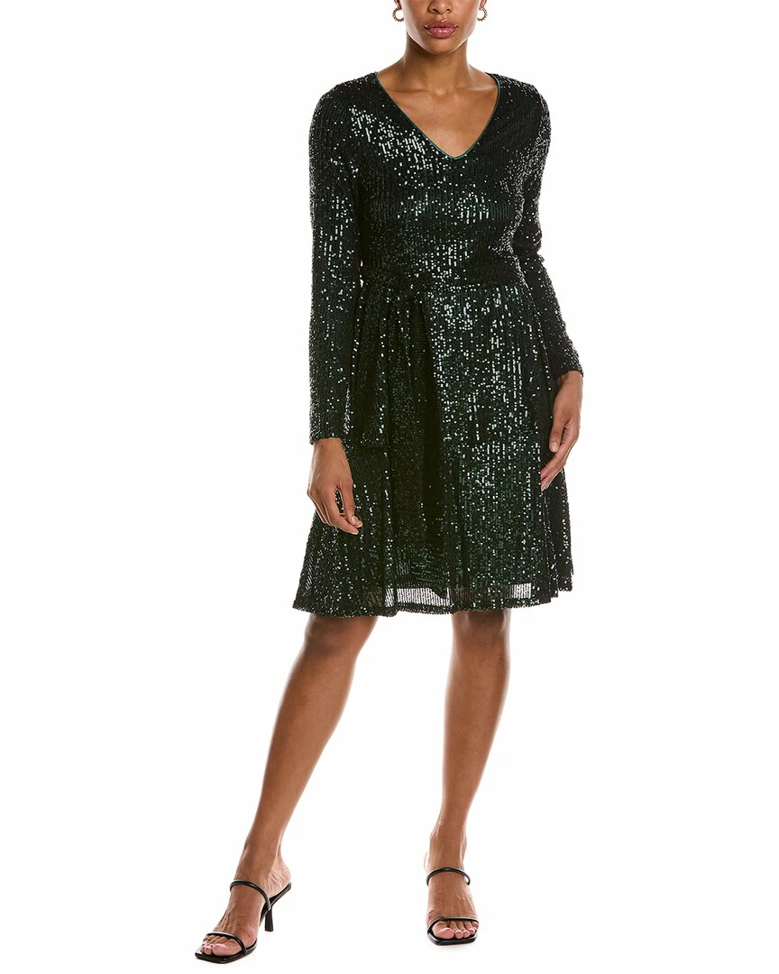 Nanette Nanette Lepore Sequined Midi Dress Women Dresses 3 Nanette Nanette Lepore Sequined Midi Dress Women Dresses
