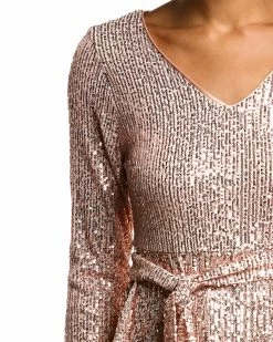 Nanette Nanette Lepore Sequin A-Line Dress Women Dresses -Nanette Lepore shop 1050353875 RLLZ 3