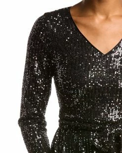 Nanette Nanette Lepore Sequin A-Line Dress Women Dresses -Nanette Lepore shop 1050353876 RLLZ 3