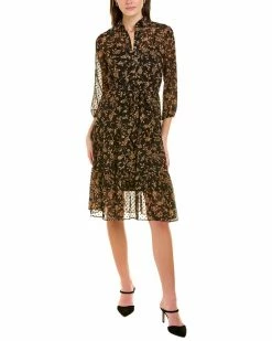 Nanette Nanette Lepore Swiss Dot Shirtdress Women Dresses