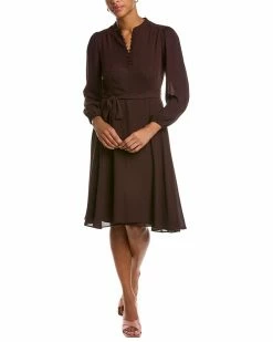 Nanette Nanette Lepore Maxi Dress Women Dresses Brown -Nanette Lepore shop 1050353905 RLLZ 1 1