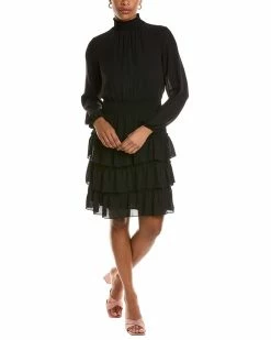 Nanette Nanette Lepore Tiered Mini Dress Women Dresses