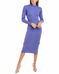 Nanette By Nanette Lepore Leah Midi Sweaterdress Women Dresses