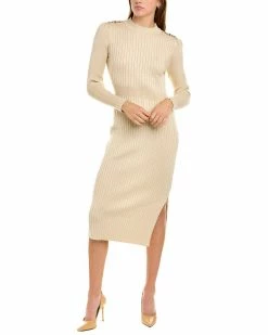 Nanette By Nanette Lepore Leah Midi Sweaterdress Women Dresses