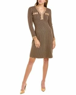 Nanette By Nanette Lepore Leah Midi Sweaterdress Women Dresses