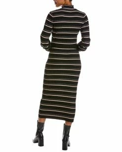 Nanette Nanette Lepore Coco Sweaterdress Women Dresses Black Multi -Nanette Lepore shop 1050353939 RLLZ 2