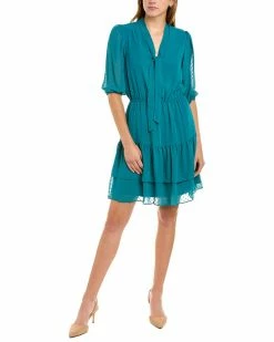 Nanette Nanette Lepore Swiss Dot Mini Dress Women Dresses