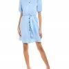 Nanette Nanette Lepore Puff Sleeves Shirtdress Women Dresses