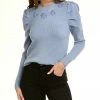 Nanette By Nanette Lepore Flower Embroidery Sweater Women Sweaters & Knits -Nanette Lepore shop 1050361221 RLLZ 1