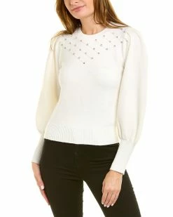 Nanette Nanette Lepore Embellished Sweater Women Sweaters & Knits