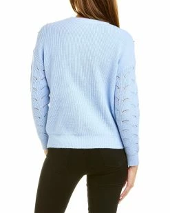 Nanette Nanette Lepore Pointelle Embellished Sweater Women Sweaters & Knits -Nanette Lepore shop 1050361231 RLLZ 3