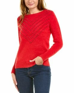 Nanette Nanette Lepore Fuzzy Eyelash Sweater Women Sweaters & Knits
