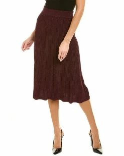 Nanette Nanette Lepore Ribbed Sweater Skirt Women Skirts