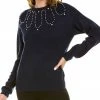 Nanette Nanette Lepore Pearl Bead Sweater Women Sweaters & Knits -Nanette Lepore shop 1050361248 RLLZ 1