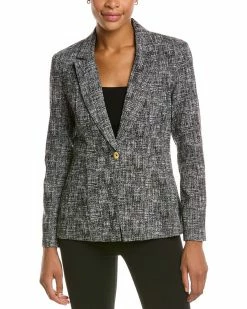 Nanette By Nanette Lepore Metallic Blazer Women Suits & Separates -Nanette Lepore shop 1050361269 RLLZ 3