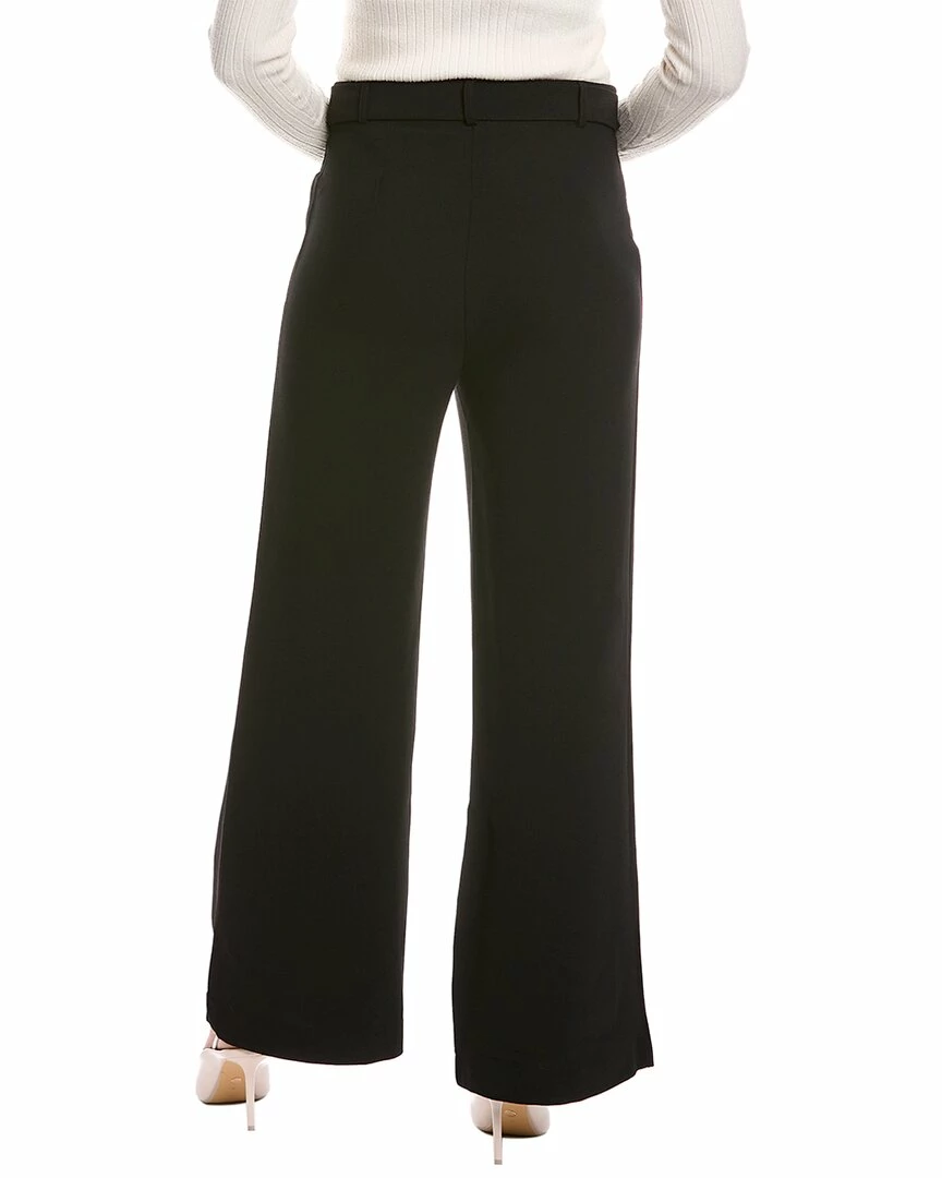 Nanette By Nanette Lepore Tie Wide Leg Crepe Pant Women Pants 4 Nanette By Nanette Lepore Tie Wide Leg Crepe Pant Women Pants - Image 2