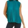 Nanette Nanette Lepore Pleated Halter Top Women Tops -Nanette Lepore shop 1050361279 RLLZ 1