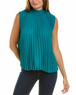 Nanette Nanette Lepore Pleated Halter Top Women Tops
