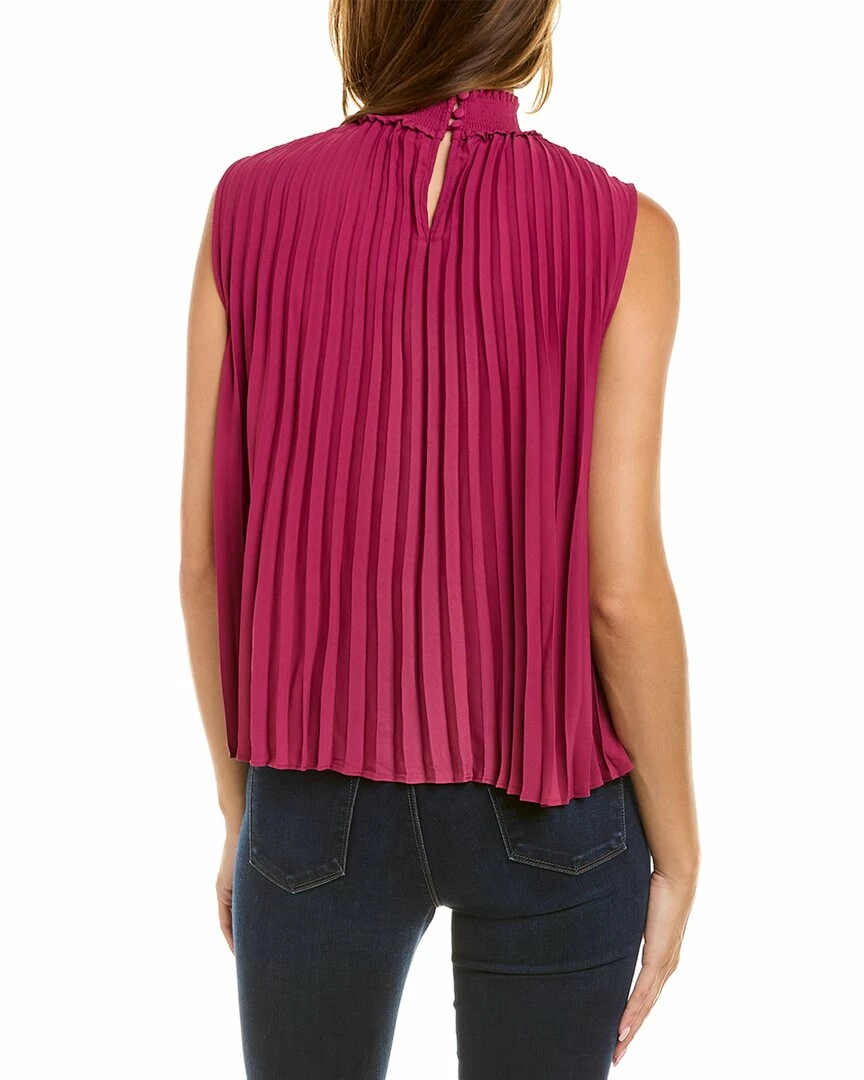 Nanette Nanette Lepore Pleated Halter Top Women Tops 4 Nanette Nanette Lepore Pleated Halter Top Women Tops - Image 2