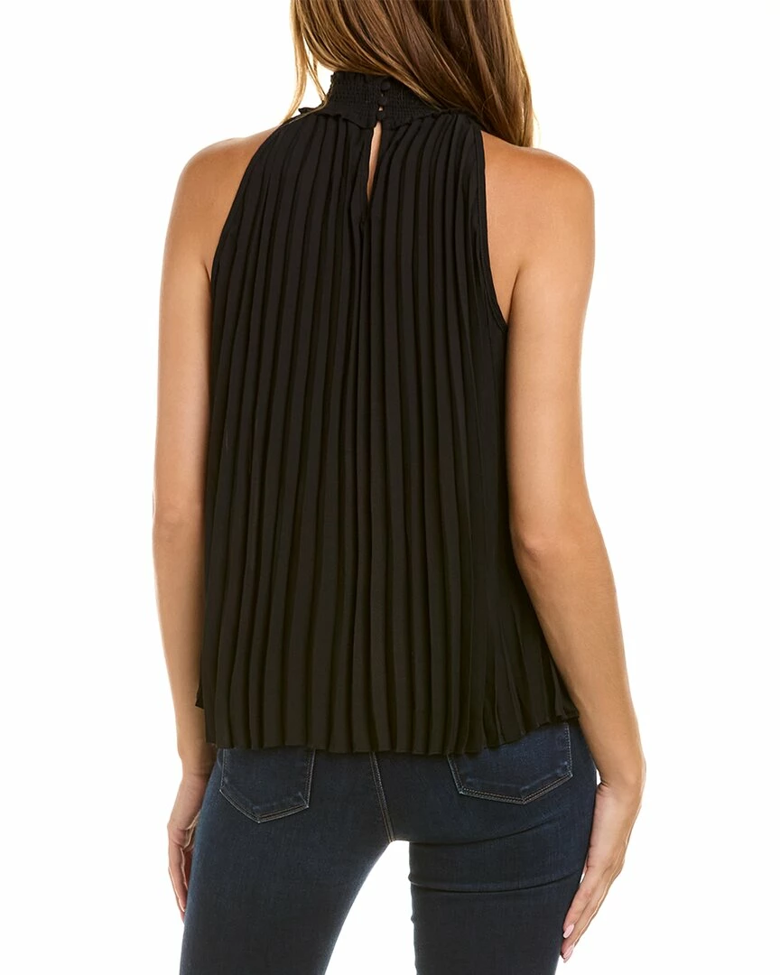 Nanette Lepore Pleated Halter Top Women Tops 4 Nanette Lepore Pleated Halter Top Women Tops - Image 2