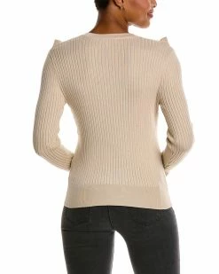 Nanette Nanette Lepore Ruffle Sweater Women Sweaters & Knits -Nanette Lepore shop 1050361288 RLLZ 2