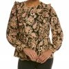 Nanette Nanette Lepore Ruffle Detail Top Women Tops -Nanette Lepore shop 1050361313 RLLZ 1