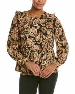 Nanette Nanette Lepore Ruffle Detail Top Women Tops