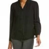 Nanette Nanette Lepore Pintuck Top Women Tops -Nanette Lepore shop 1050361320 RLLZ 1