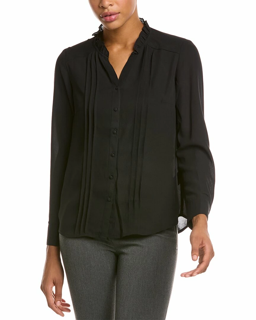 Nanette Nanette Lepore Pintuck Top Women Tops 3 Nanette Nanette Lepore Pintuck Top Women Tops