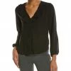 Nanette Nanette Lepore V-Neck Ruffle Top Women Tops