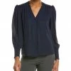 Nanette Nanette Lepore Ruffle Shoulder Top Women Tops