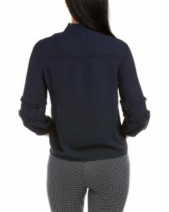 Nanette Nanette Lepore Eco Ruffle Top Women Tops -Nanette Lepore shop 1050361359 RLLZ 2