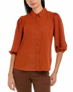 Nanette Nanette Lepore Puff Sleeve Top Women Tops