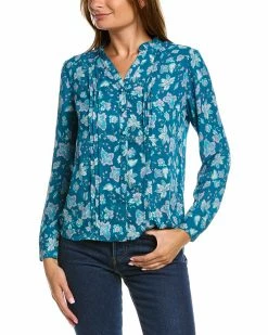 Nanette By Nanette Lepore Pintuck Blouse Women Tops