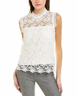 Nanette Nanette Lepore Fanciful Lace Shirt Women Tops