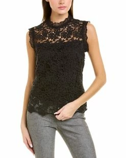 Nanette Nanette Lepore Fanciful Lace Shirt Women Tops