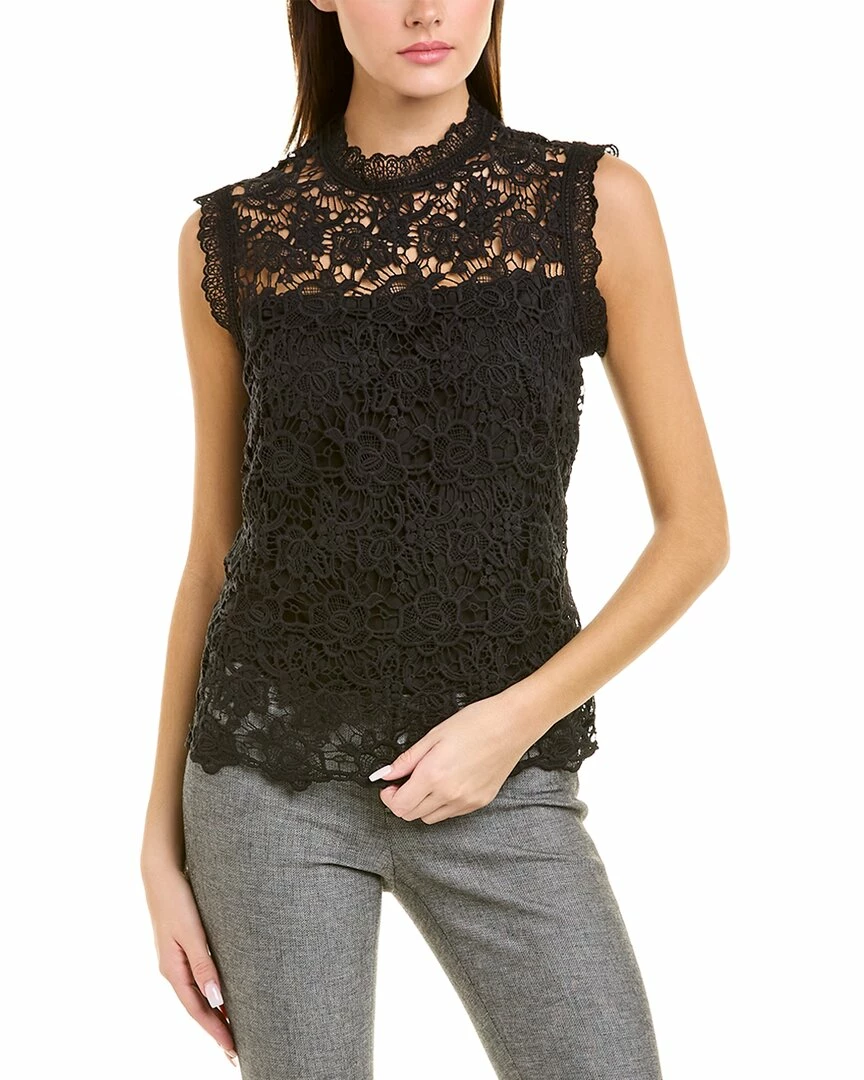 Nanette Nanette Lepore Fanciful Lace Shirt Women Tops 3 Nanette Nanette Lepore Fanciful Lace Shirt Women Tops