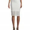 Nanette Lepore Embroidery Pencil Skirt Women Skirts -Nanette Lepore shop 1050792567 RLLZ 1