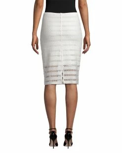Nanette Lepore Embroidery Pencil Skirt Women Skirts 6 Nanette Lepore Embroidery Pencil Skirt Women Skirts -Nanette Lepore shop 1050792567 RLLZ 2