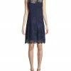 Nanette By Nanette Lepore Savannah Lace Mock Neck Dress Women Dresses
