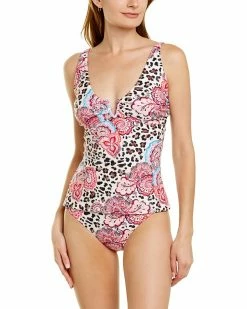 Nanette Lepore 2pc Violet Tankini Set Women Swimwear & Coverups