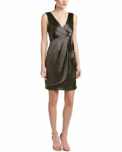 Nanette Lepore Satin Sheath Dress Women Dresses