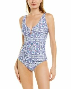 Nanette Lepore 2pc Violet Tankini Set Women Swimwear & Coverups
